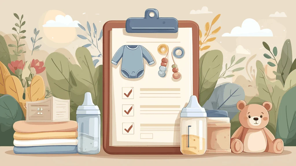 Que mettre dans une liste de naissance&nbsp;? Les indispensables à prévoir pour bébé