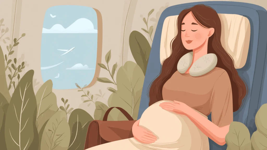 Grossesse et avion&nbsp;: le guide complet pour voyager enceinte sans stress