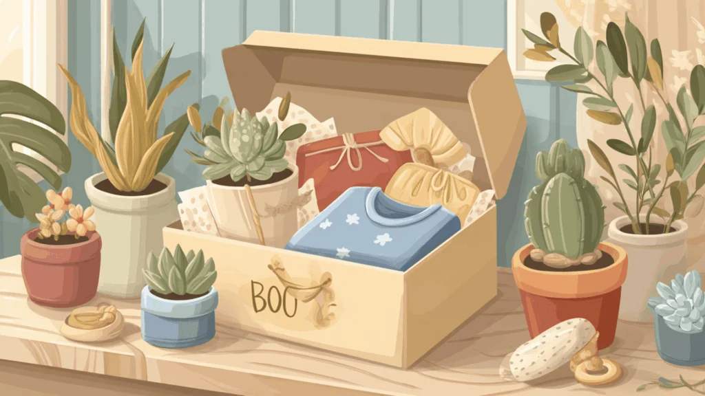 Idée cadeau naissance&nbsp;: concevoir un coffret unique et utile